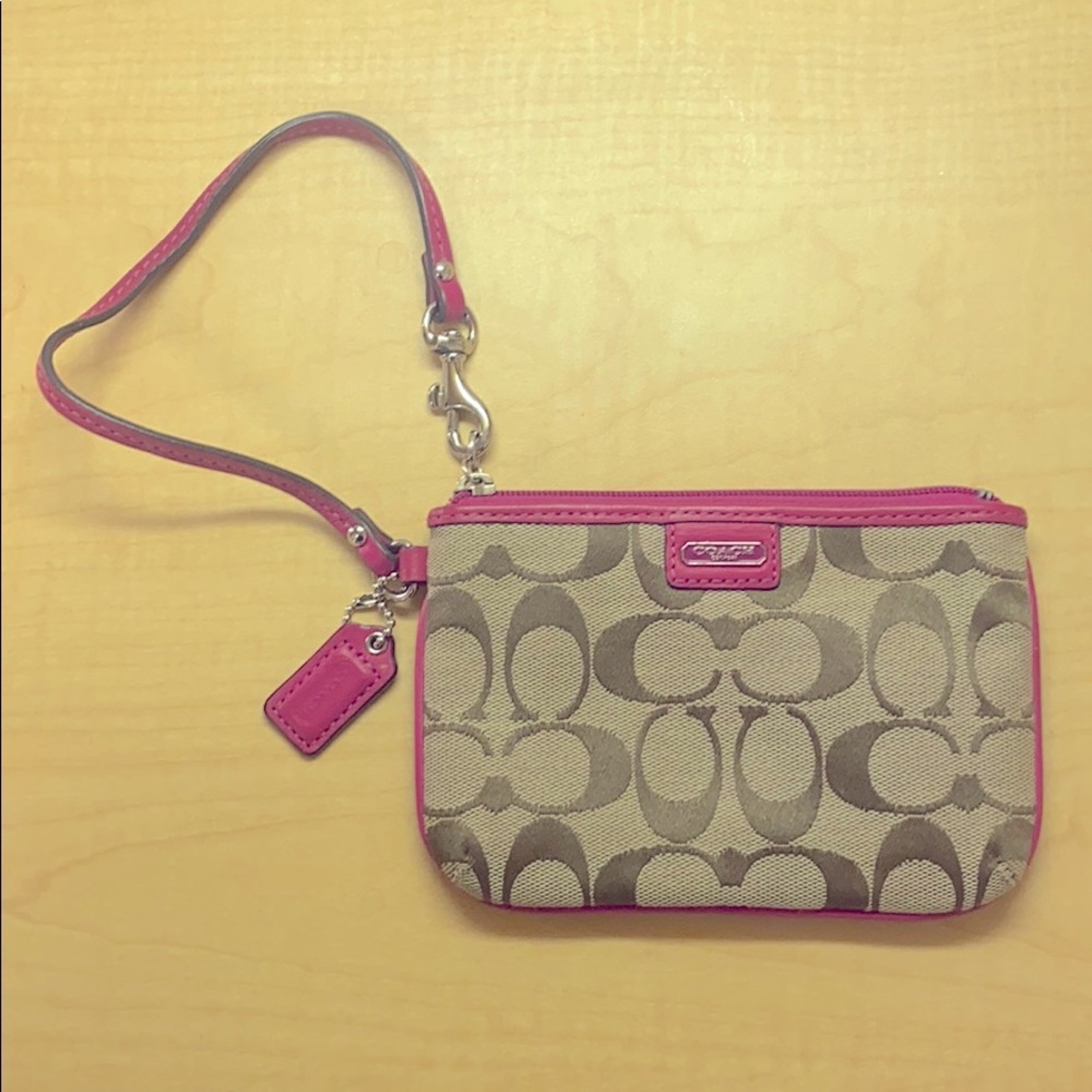REAL Coach Wristlet